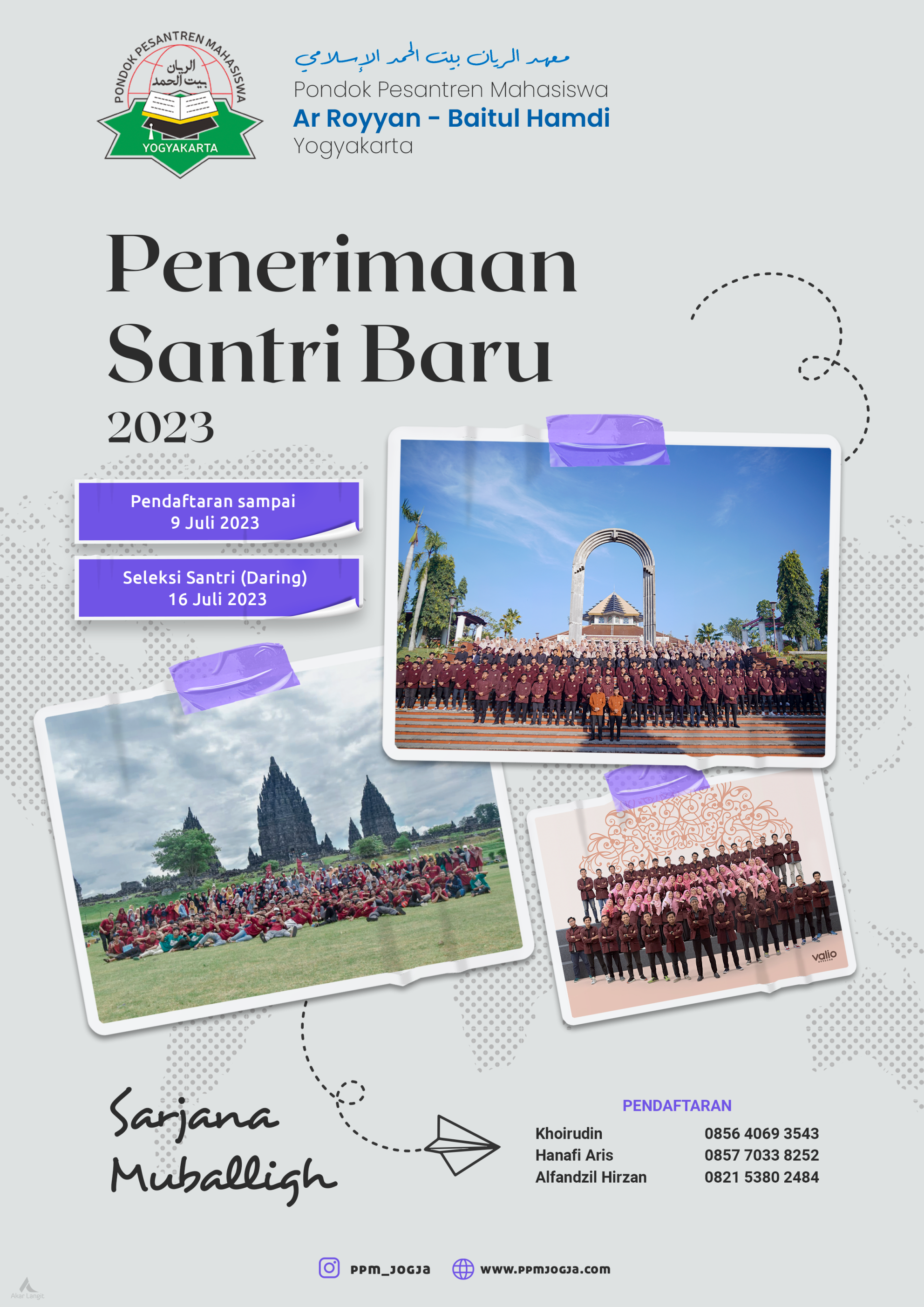 PPM Yogyakarta  Pendaftaran Pondok Pesantren Mahasiswa Jogja