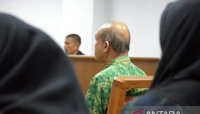 Mantan Kepala Daerah Aceh Tamiang dituntut hukuman 7 tahun 6 bulan penjara