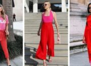 Fashion Red: Pakaian Yang Menggunakan Warna Merah