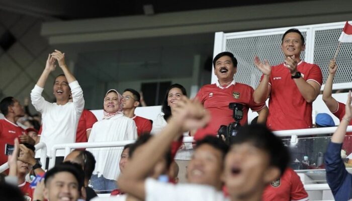 Jokowi Bersyukur Timnas Negara Indonesia Taklukkan Vietnam 1-0: Alhamdulillah