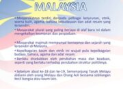Budaya Malaysia: Sejarah, Agama, Dan Budaya Harmoni
