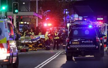 **Ringkasan**

Terjadi penikaman massal di pusat kota Sydney yang mengakibatkan 7 korban tewas, termasuk seorang petugas polisi. Pelaku, Mert Ney, seorang pria berusia 21 tahun dengan riwayat penyakit mental, ditembak mati oleh polisi. Motif penyerangan masih diselidiki, namun polisi percaya Ney memiliki pandangan ekstremis. Perdana Menteri Australia mengutuk serangan tersebut dan berjanji untuk meningkatkan keamanan serta layanan kesehatan mental.