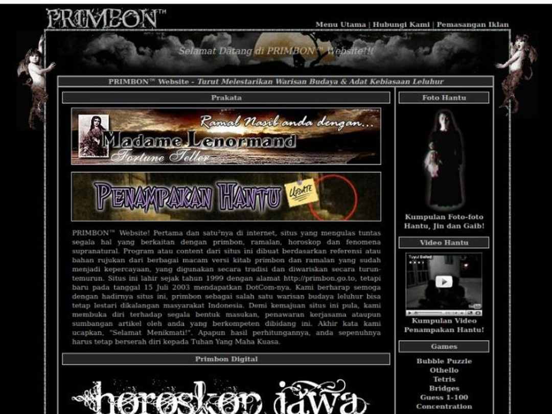 Bernostalgia dengan Website Primbon Jawa yang Eksis hingga