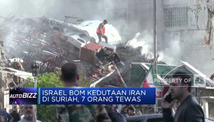 Video : negeri Israel Bom Kedutaan Iran dalam Suriah, 7 Orang Tewas